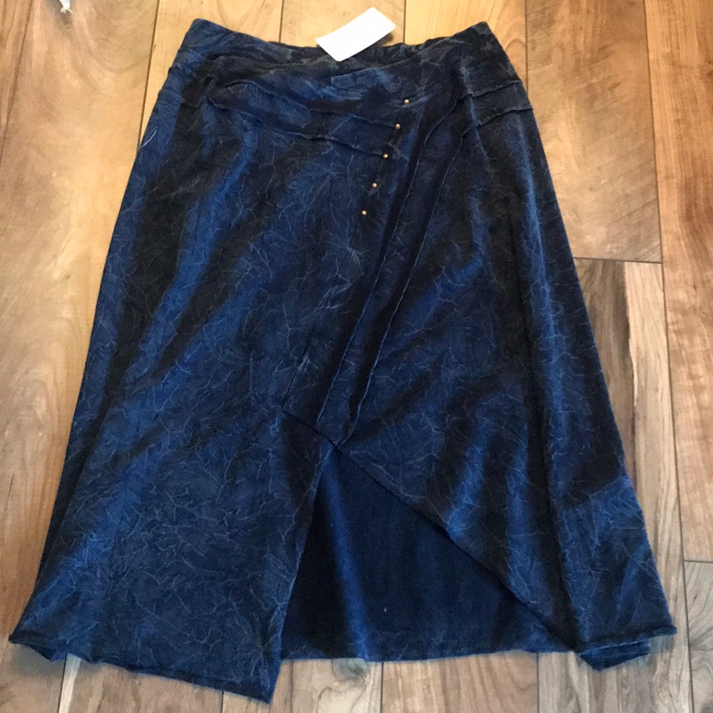 Soft Surroundings blue skirt
